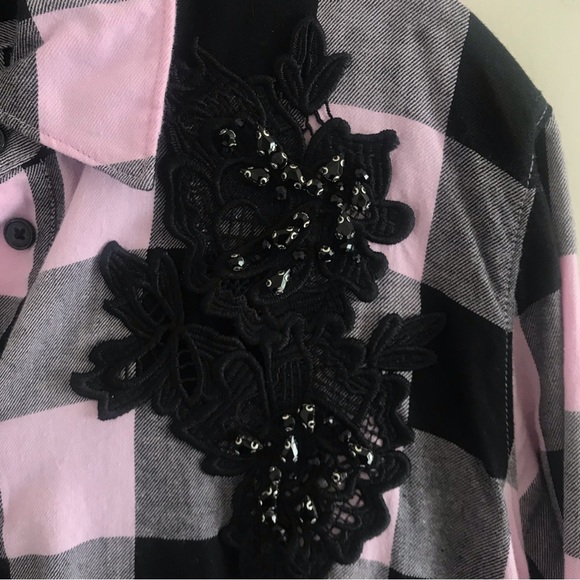 Unique lane Bryant flannel - Picture 4 of 7